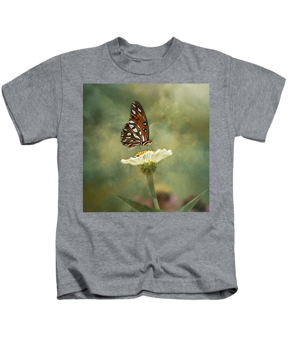 Butterfly Kids T-Shirt featuring the photograph Butterfly Dreams by Kim Hojnacki