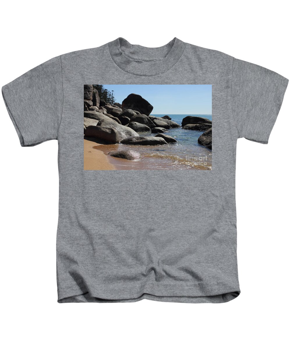 Rock Kids T-Shirt featuring the photograph Contrast by Jola Martysz
