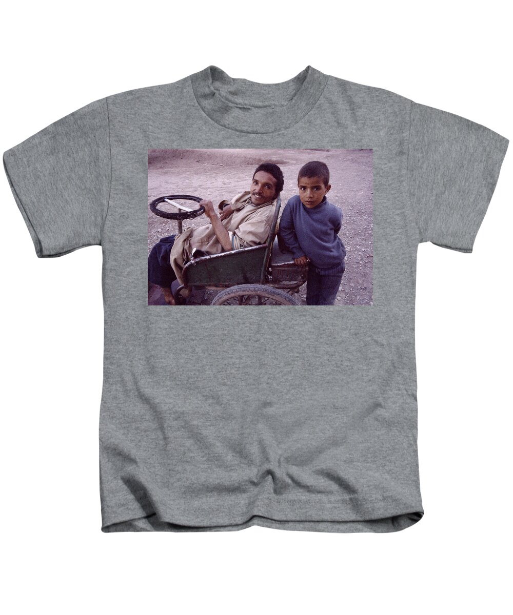 Love Kids T-Shirt featuring the photograph Father And Son by Shaun Higson