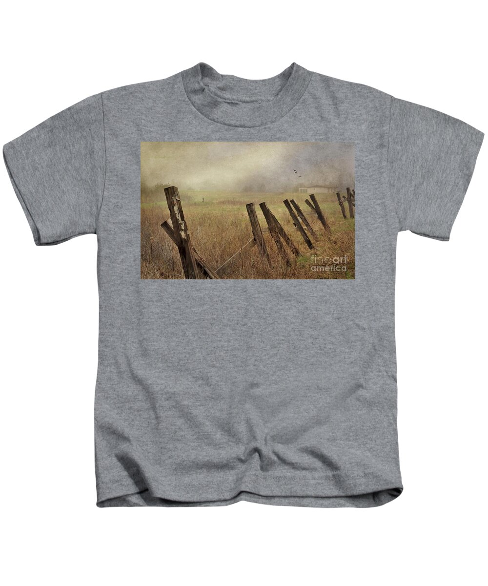 Maine Kids T-Shirt featuring the photograph Foggy Dream by Karin Pinkham