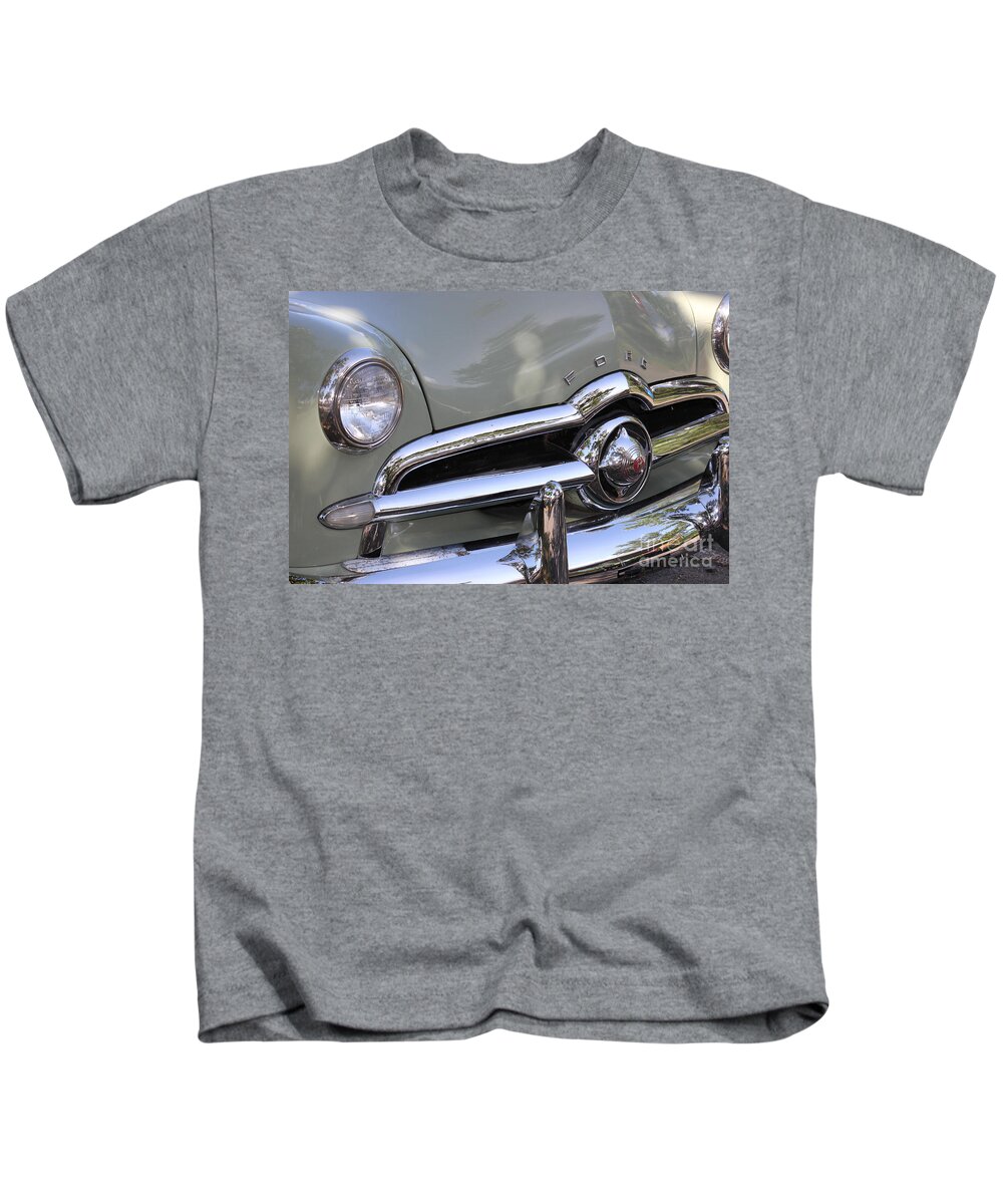 Ford Kids T-Shirt featuring the photograph Ford Vintage by Alice Terrill