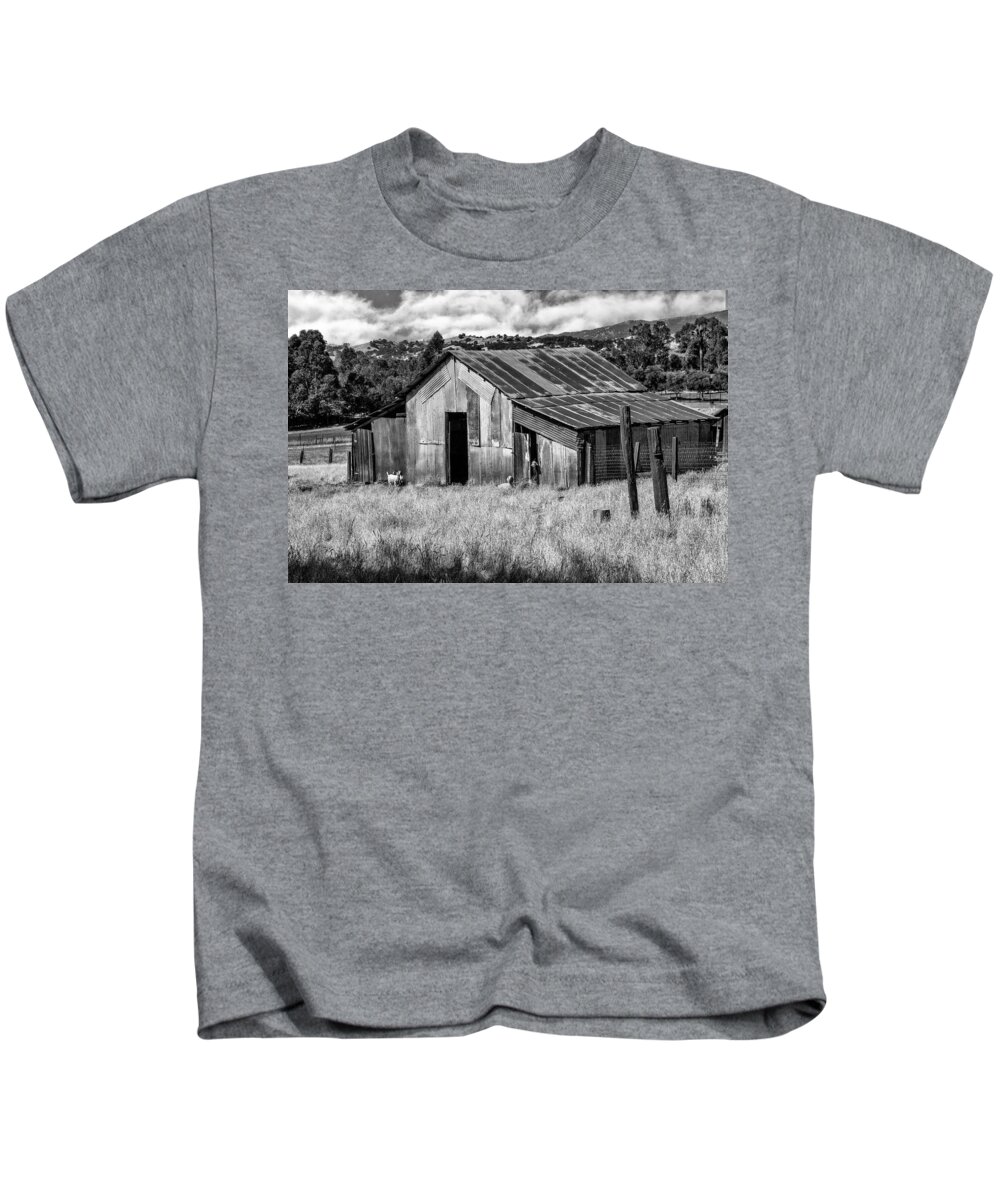 Landscape Kids T-Shirt featuring the photograph Goats Heaven by Bruce Bottomley