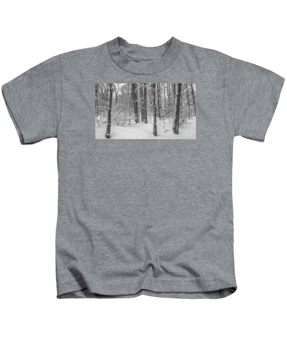 Winter Kids T-Shirt featuring the photograph In full season by Marco Crupi