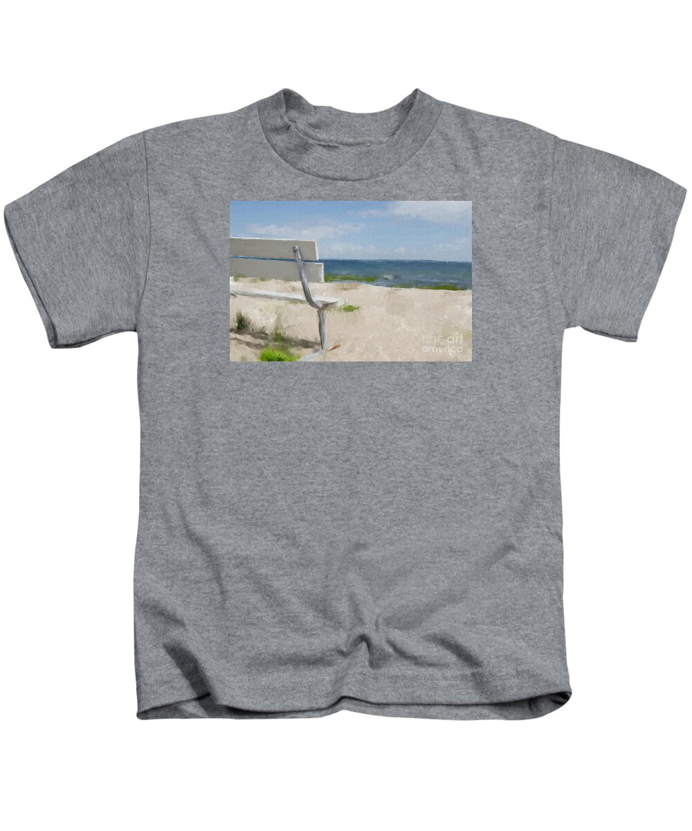 Beach Kids T-Shirt featuring the digital art It's All Yours by Lois Bryan