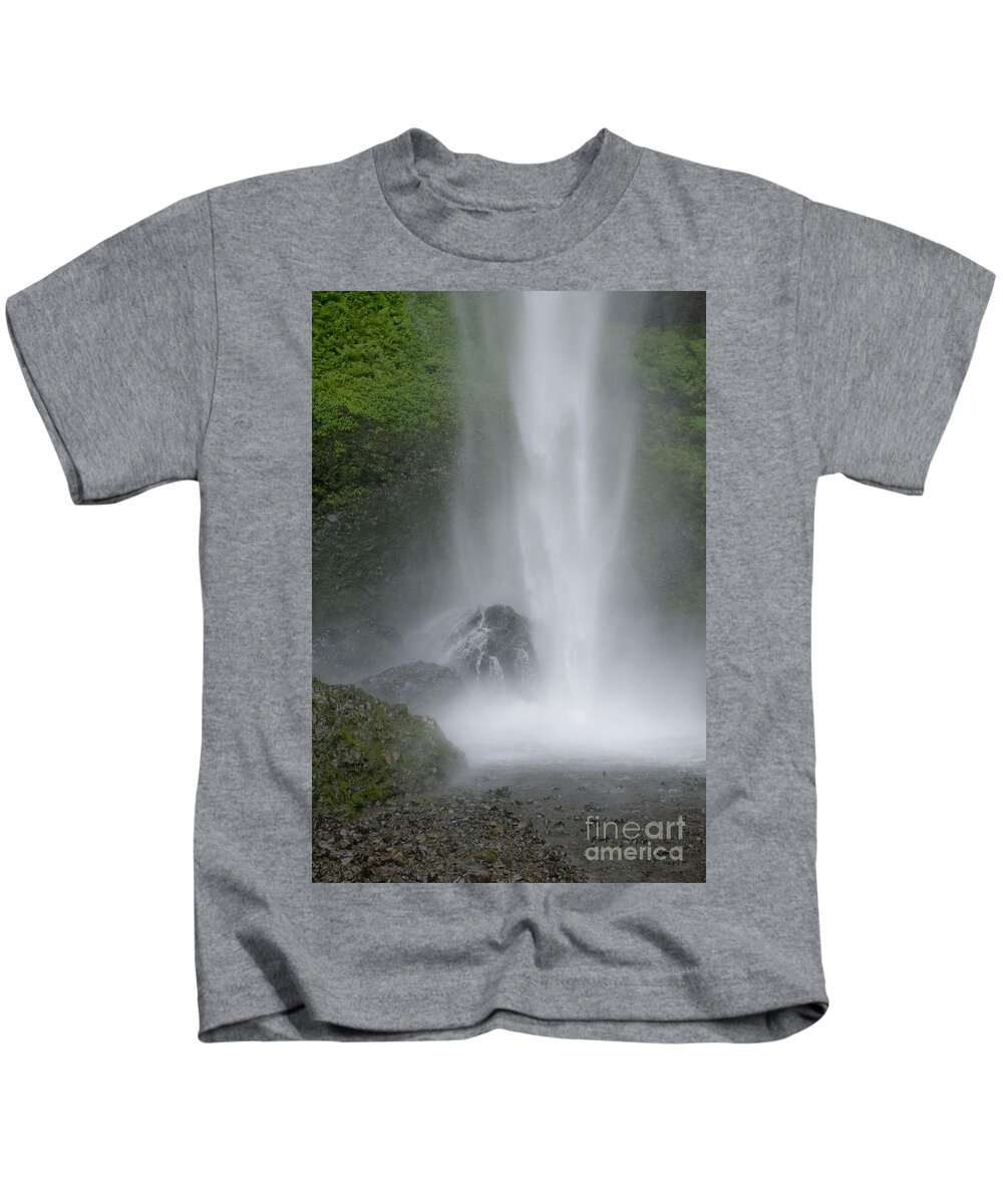 Waterfall Kids T-Shirt featuring the photograph Latourelle Falls 2 by Rich Collins
