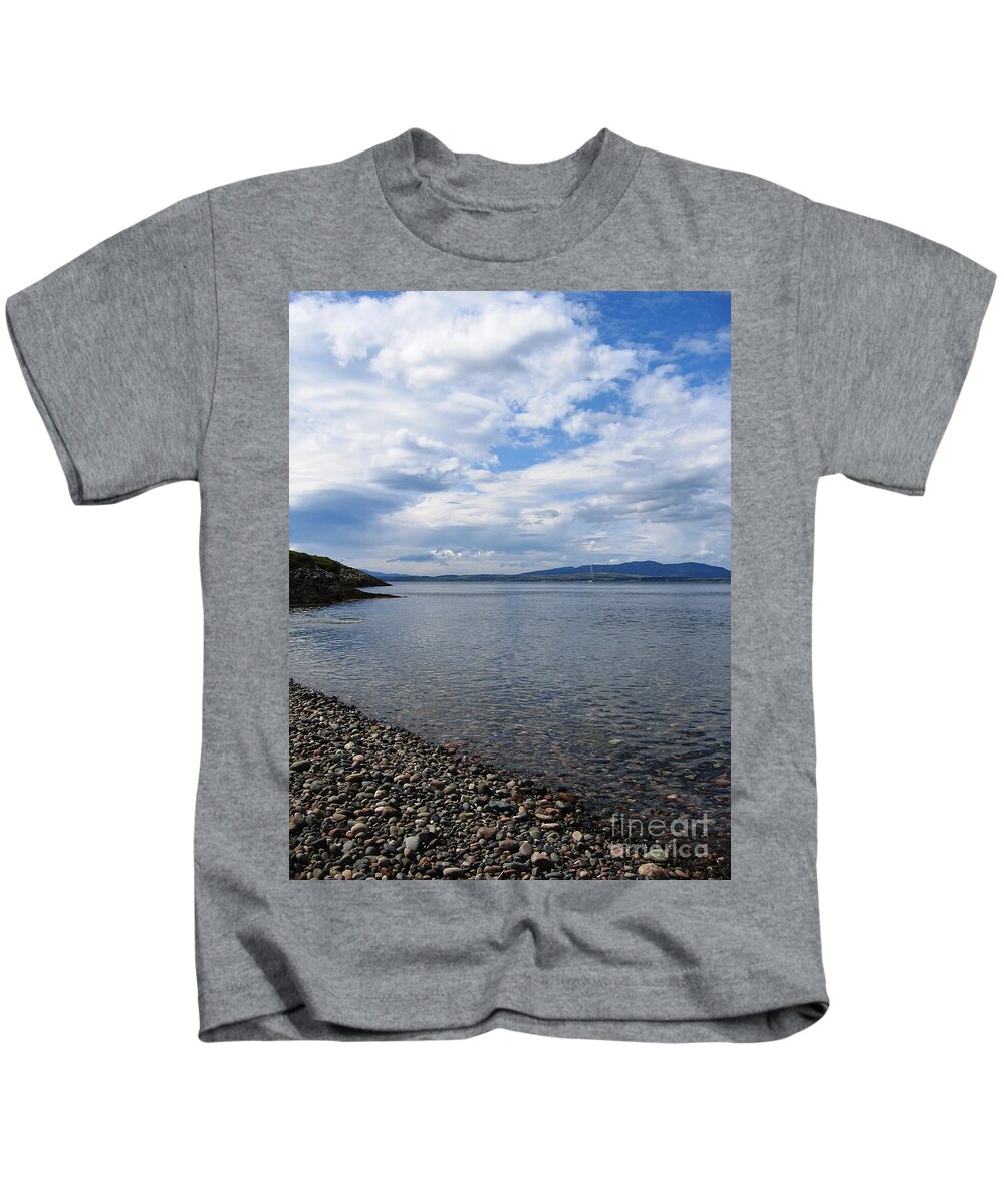Loch Etive Kids T-Shirt featuring the photograph Loch Etive by Denise Railey