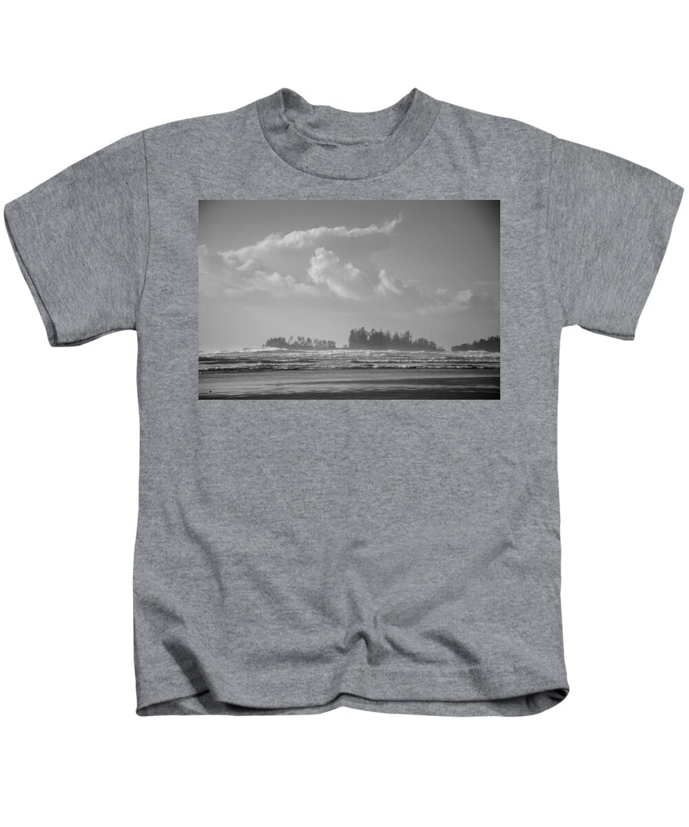 Beach Kids T-Shirt featuring the photograph Long Beach Landscape by Roxy Hurtubise