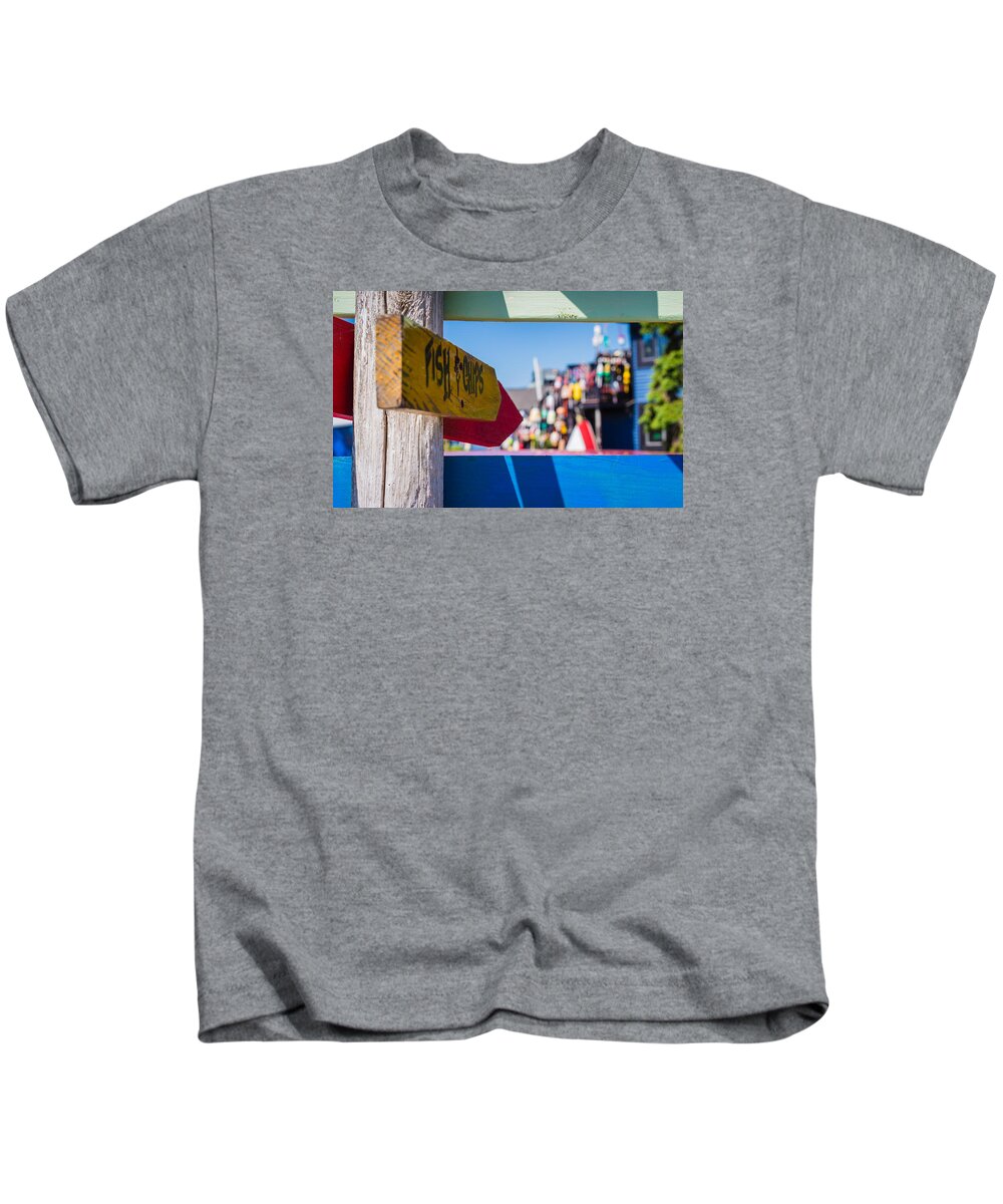 Maine Kids T-Shirt featuring the photograph Maine Lobster by Robert Bellomy