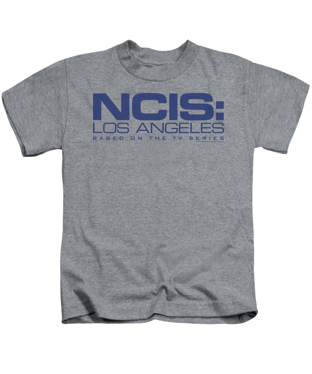 NCIS Kids T-Shirt featuring the digital art Ncis La - Logo by Brand A