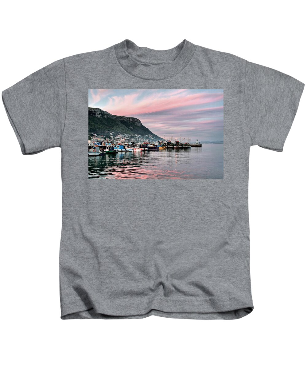 Fine Art America Kids T-Shirt featuring the photograph Pink Paradise by Andrew Hewett