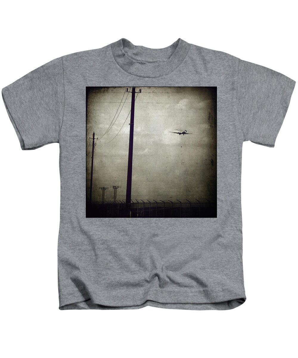 Texture Kids T-Shirt featuring the photograph Sad Goodbyes by Trish Mistric