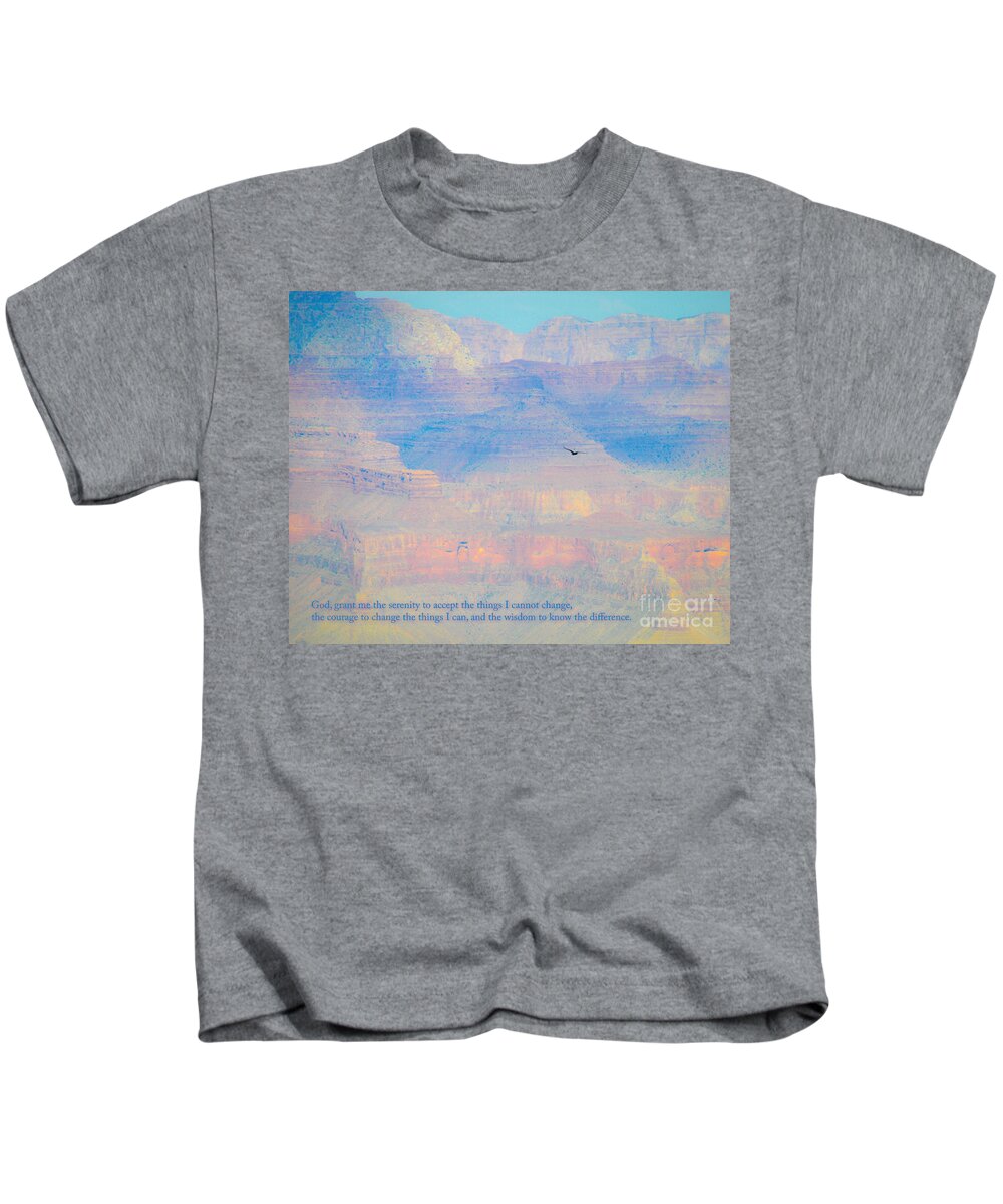Grand Kids T-Shirt featuring the photograph Serenity at the South Rim by Cheryl McClure