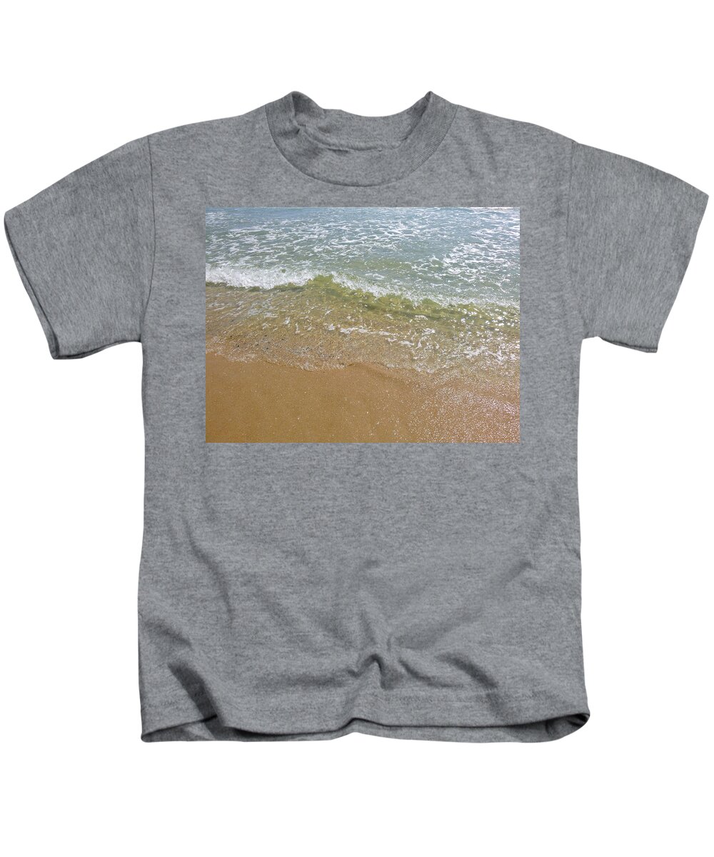 Summer Sea Kids T-Shirt featuring the photograph Summer sea 2 by Ellen Paull
