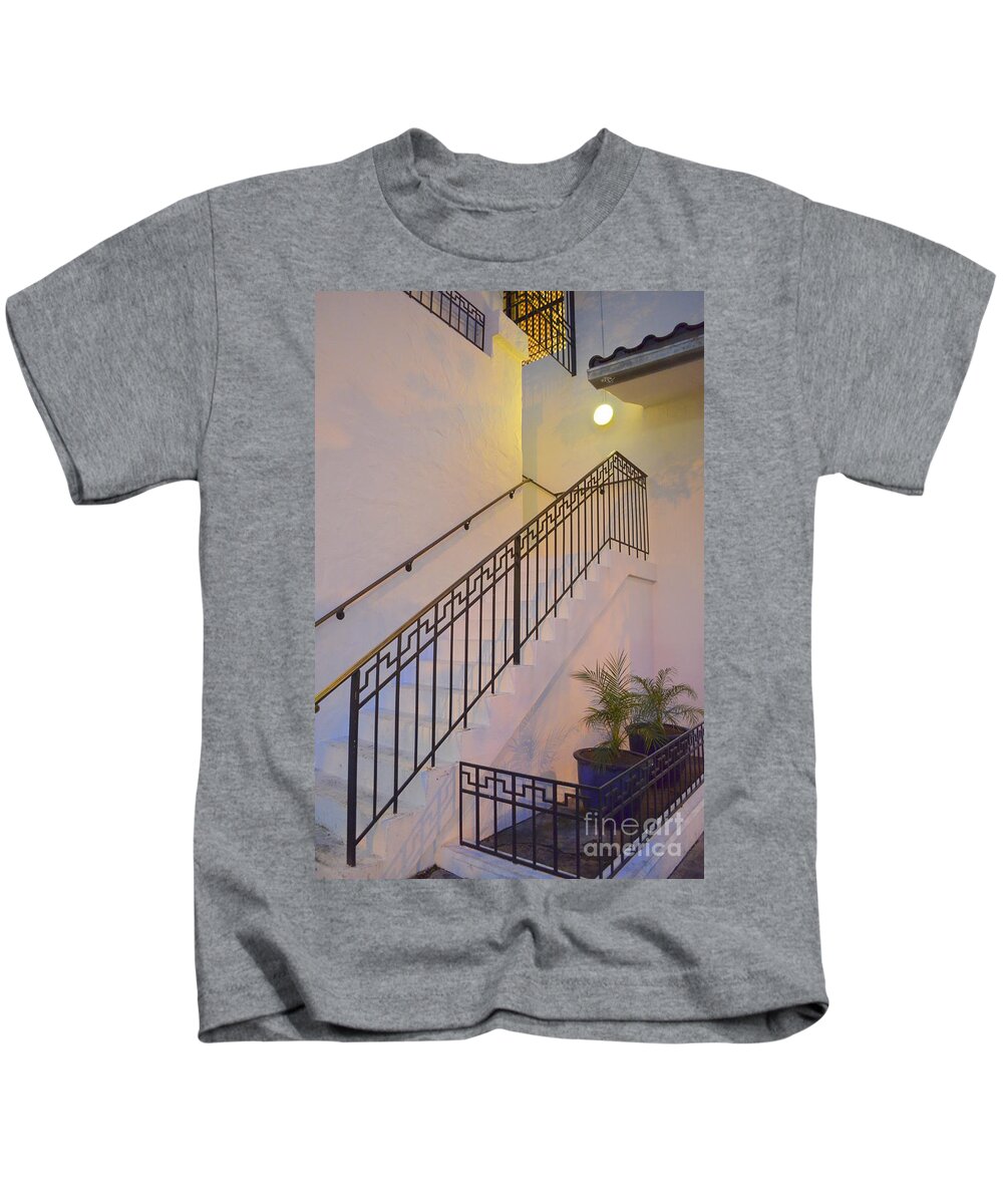 Side Entrance Kids T-Shirt featuring the photograph The Side Entrance No 1 by Mary Deal