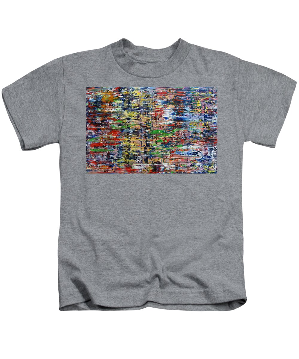Derek Kaplan Art Kids T-Shirt featuring the painting To Be With You by Derek Kaplan