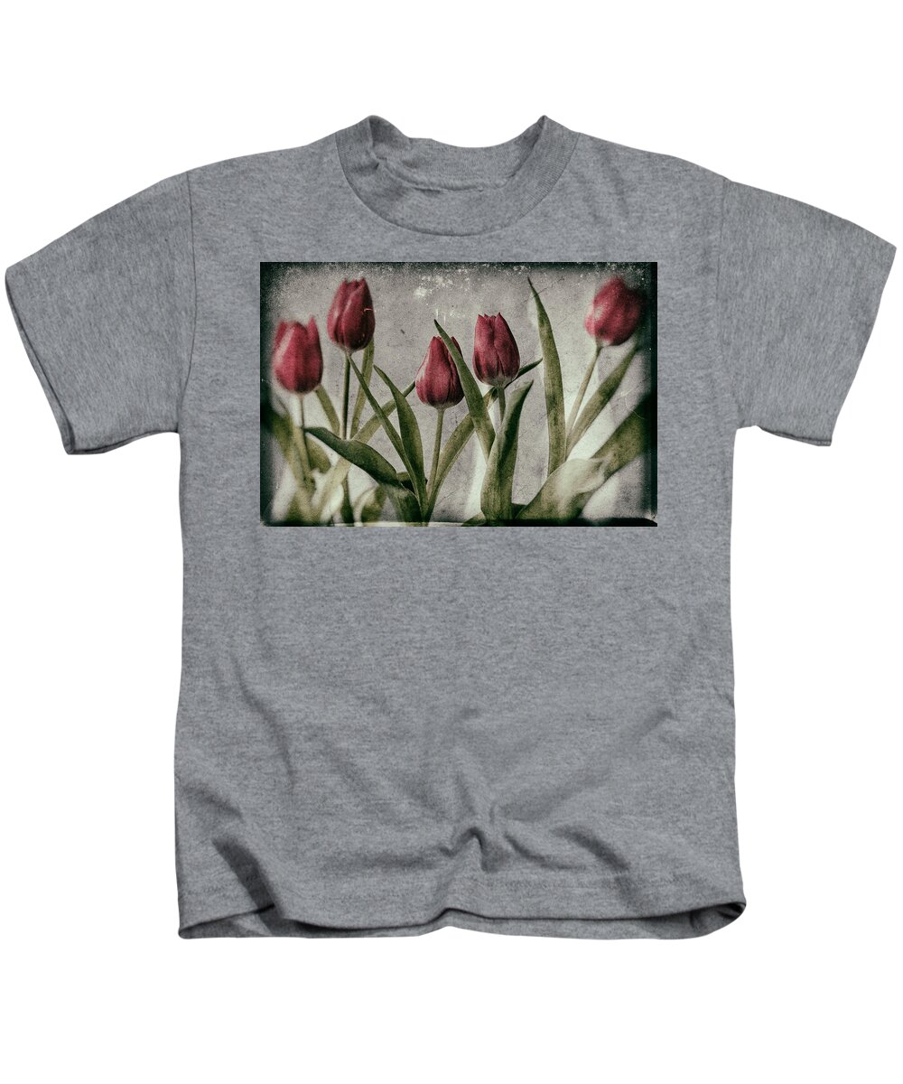 Tulip Kids T-Shirt featuring the photograph Tulips by Nigel R Bell