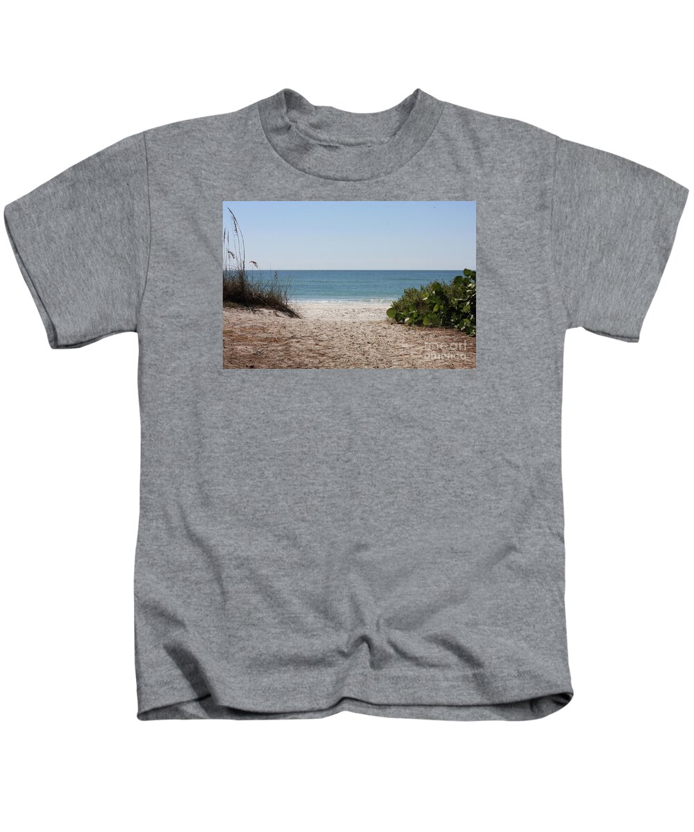 Beach Kids T-Shirt featuring the photograph Welcome to the Beach by Carol Groenen