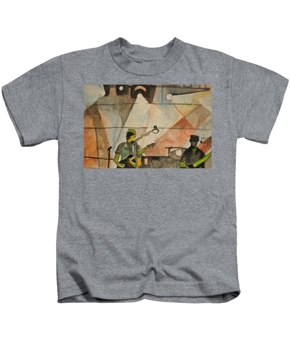 Umphrey's Mcgee Kids T-Shirt featuring the painting Abstract Special by Patricia Arroyo