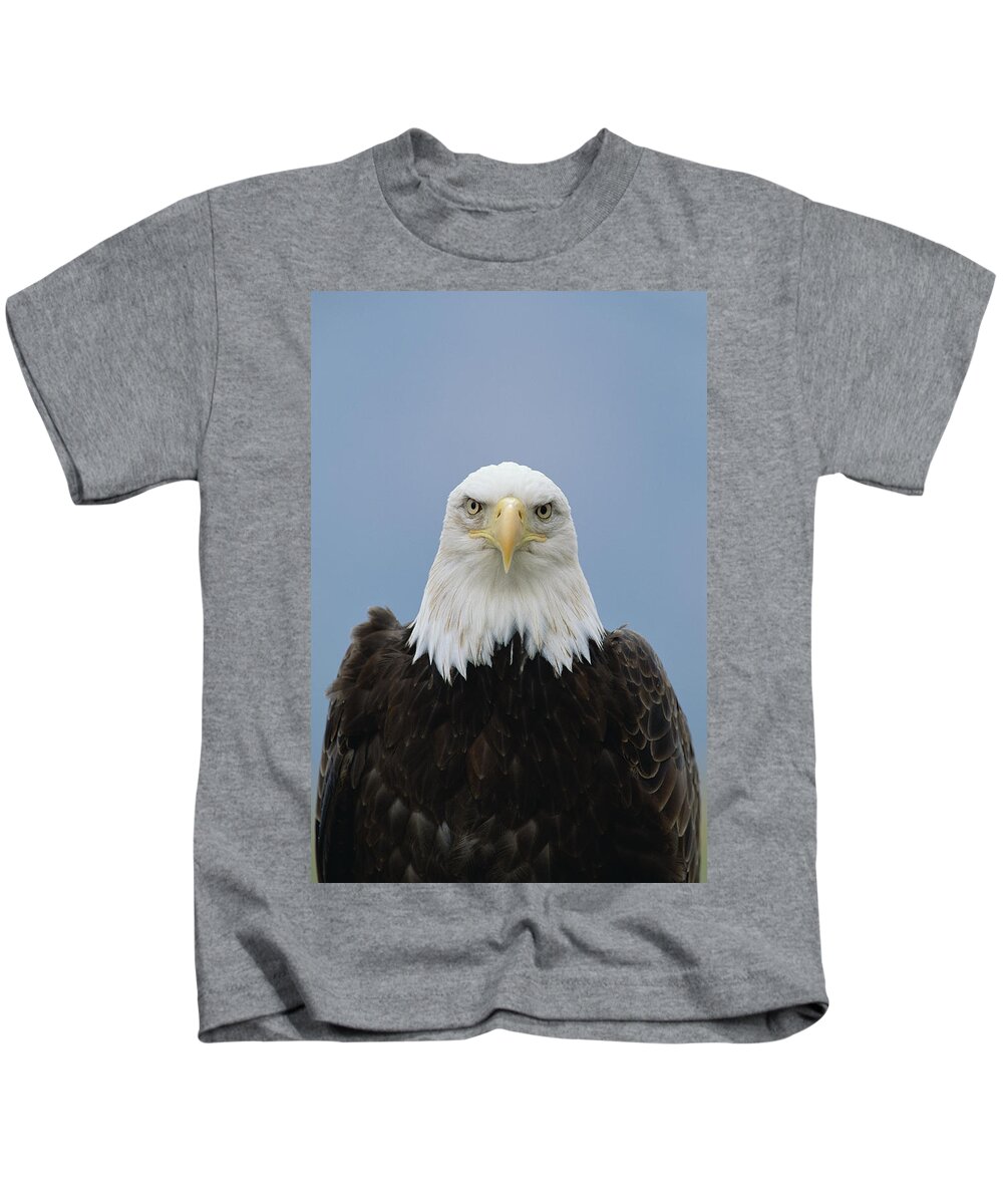Mp Kids T-Shirt featuring the photograph Bald Eagle Haliaeetus Leucocephalus by Konrad Wothe