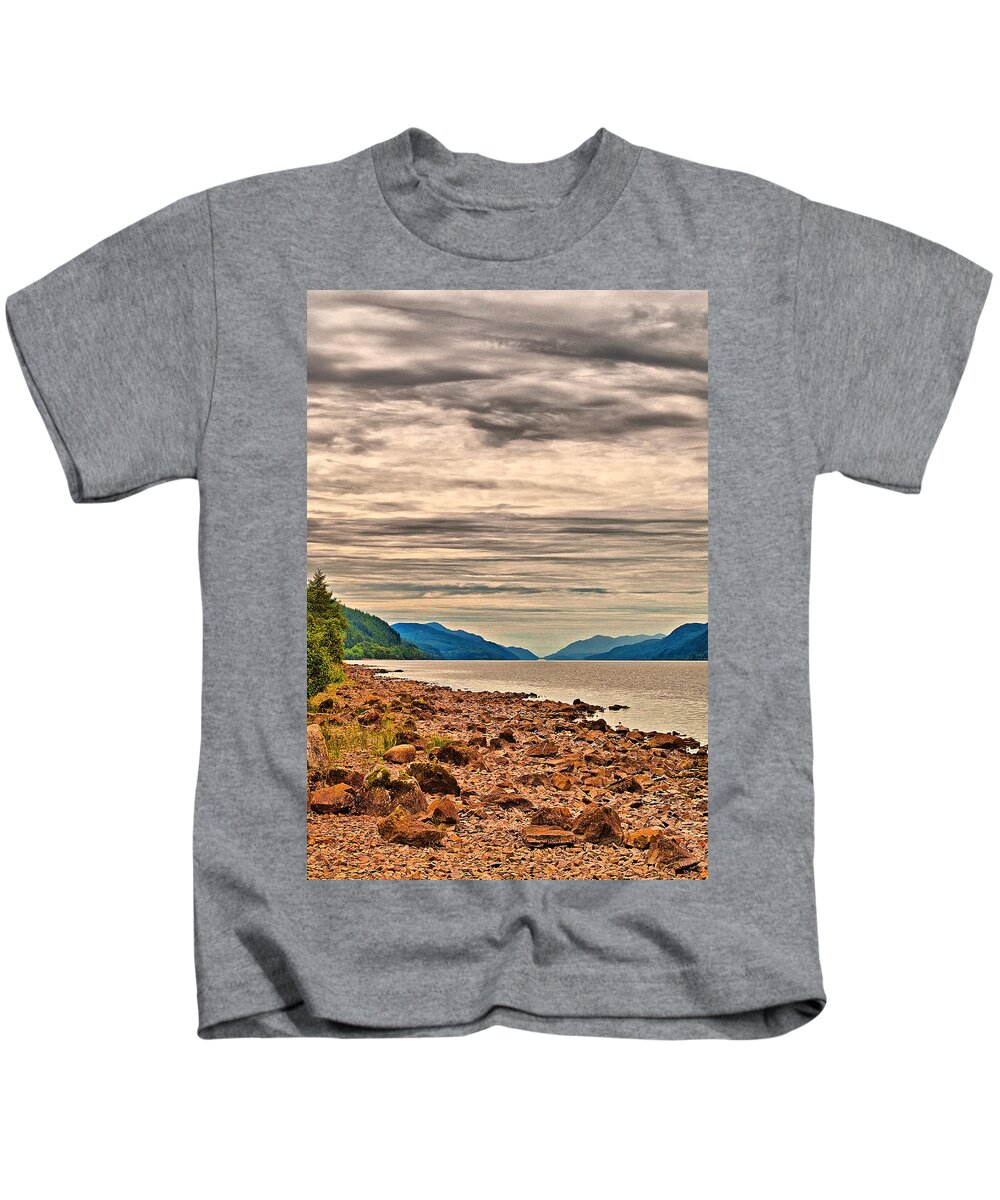 Loch Ness Kids T-Shirt featuring the photograph Loch Ness View by Chris Thaxter