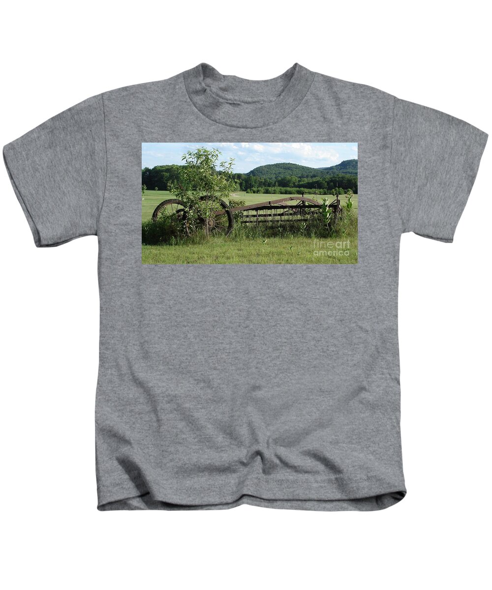 Retired Kids T-Shirt featuring the photograph Retired by Kerri Mortenson