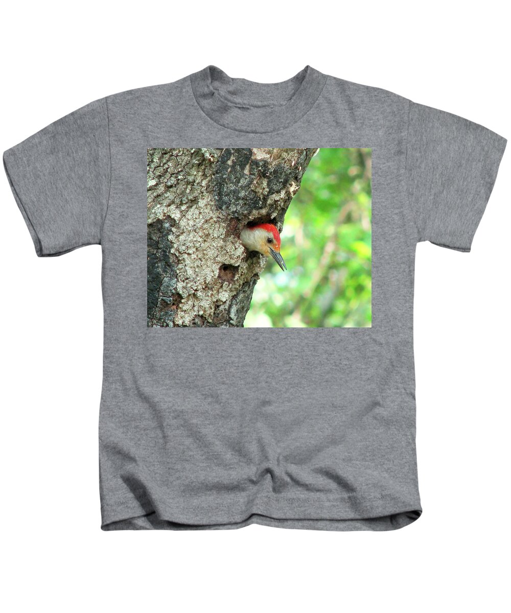 Nature Kids T-Shirt featuring the photograph This Housework is Killing Me by Peggy Urban