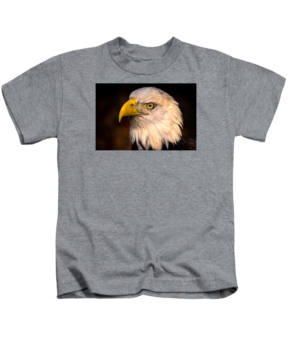 Bald Eagle Kids T-Shirt featuring the photograph Bald Eagle #1 by Joe Granita