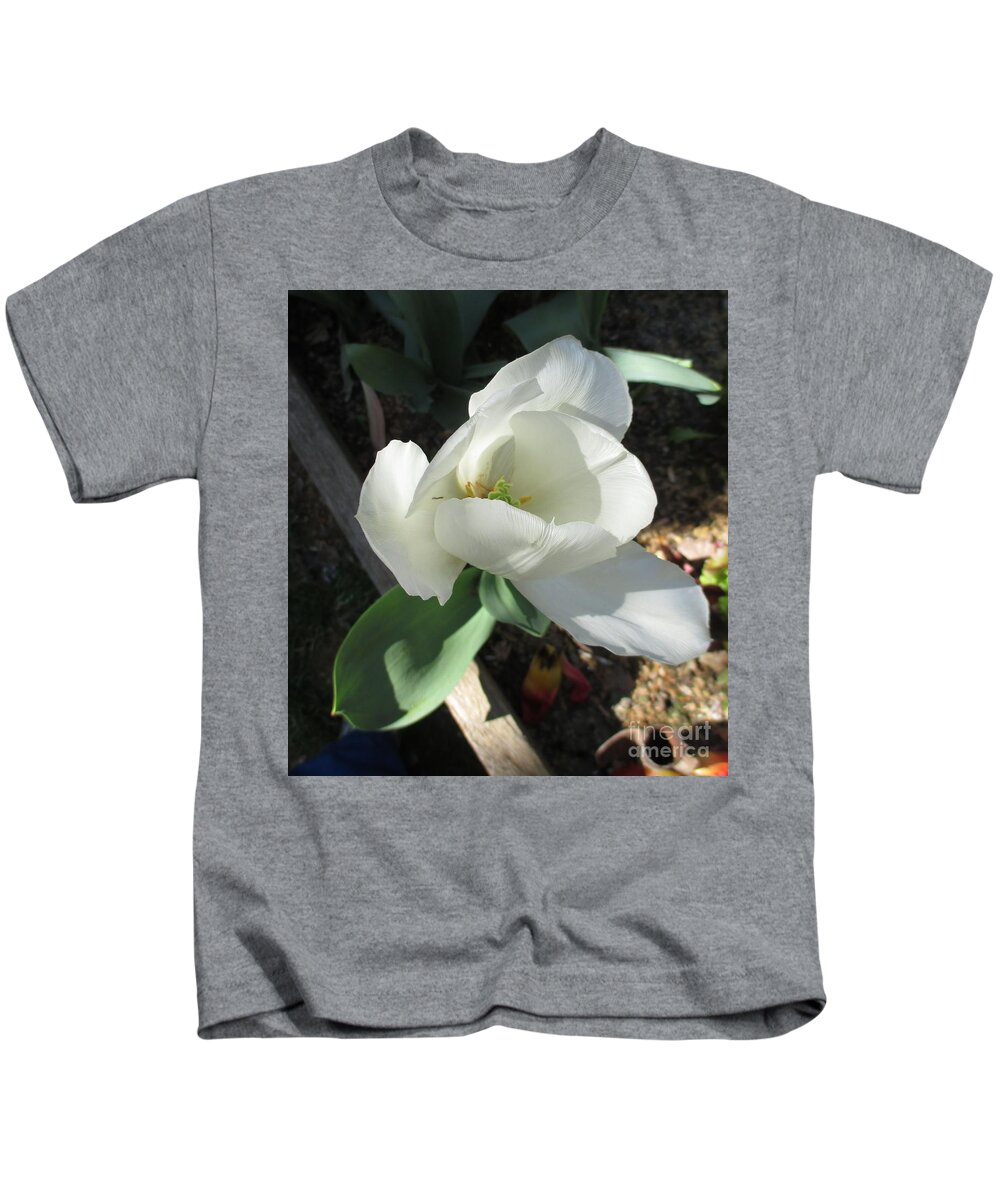 Flower Kids T-Shirt featuring the photograph Come a little bit closer #1 by Marie Neder