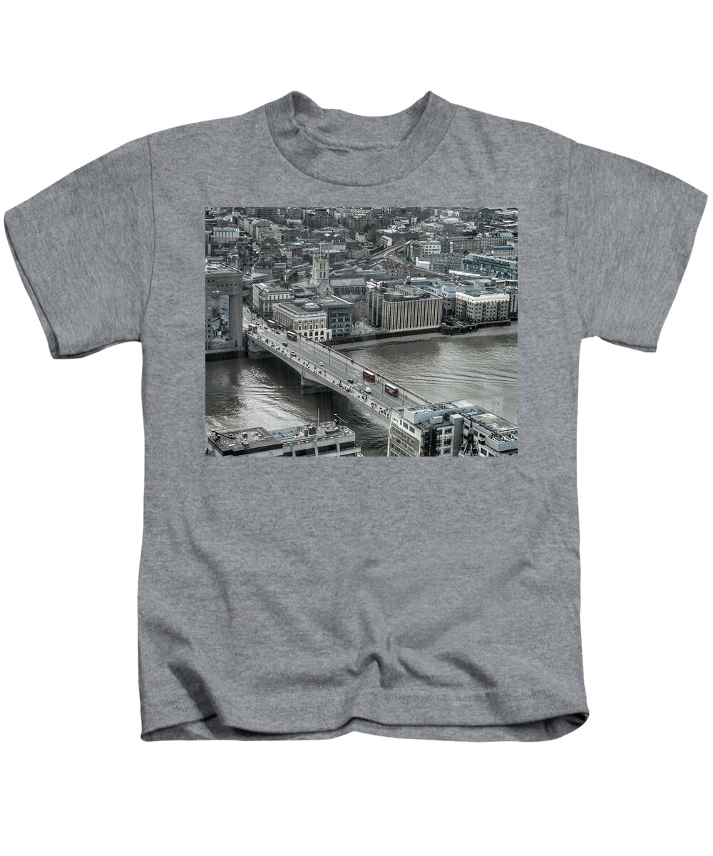London Kids T-Shirt featuring the photograph London Bridge #1 by Joshua Miranda