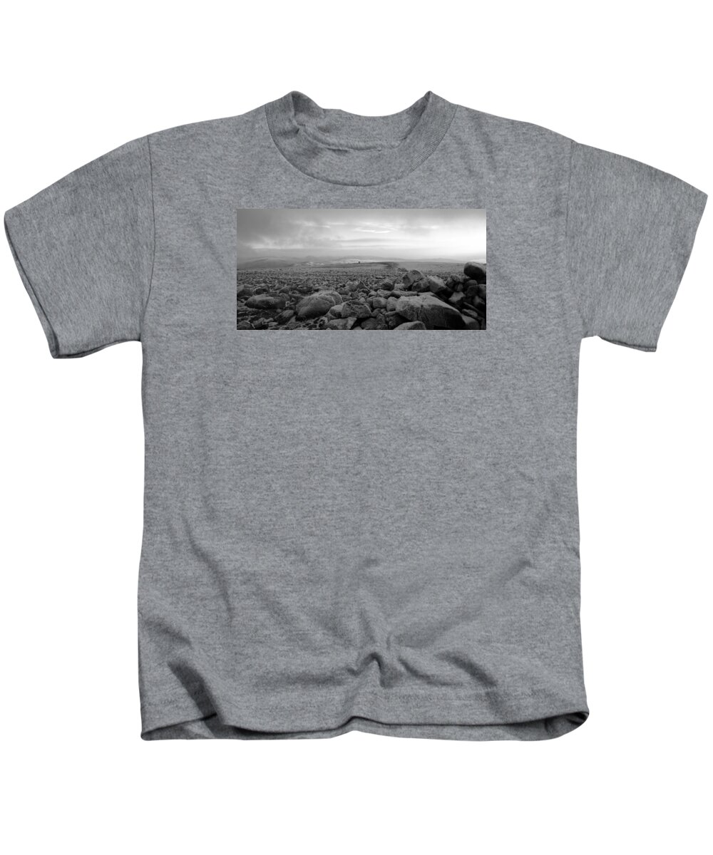 Hills Kids T-Shirt featuring the photograph Top of the hills #1 by Lukasz Ryszka