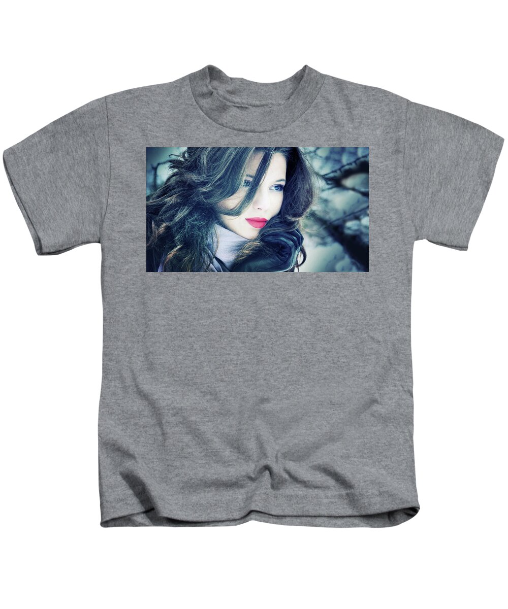 Face Kids T-Shirt featuring the photograph Face #13 by Jackie Russo