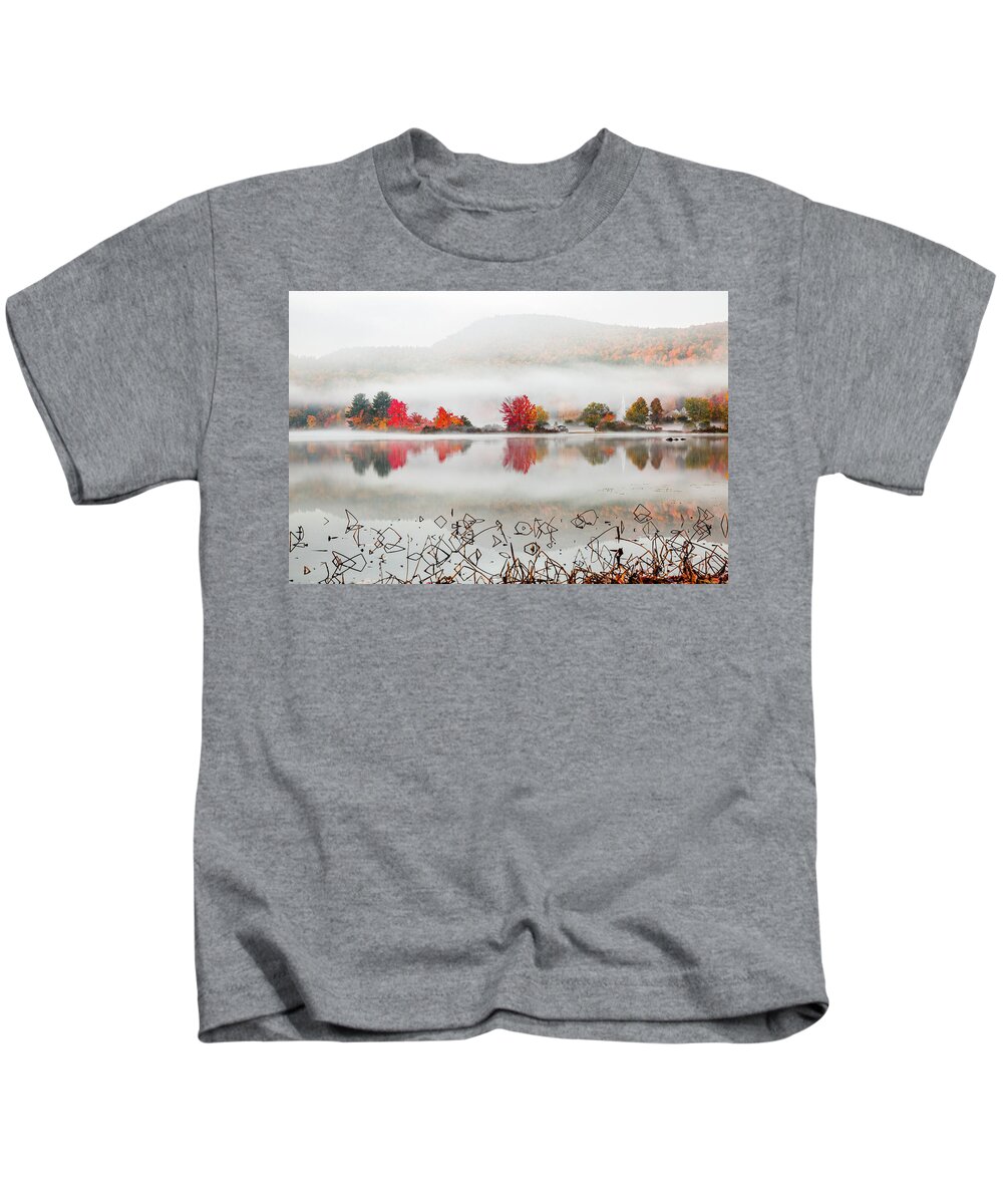 Crystal Lake Kids T-Shirt featuring the photograph Eaton, NH #2 by Robert Clifford