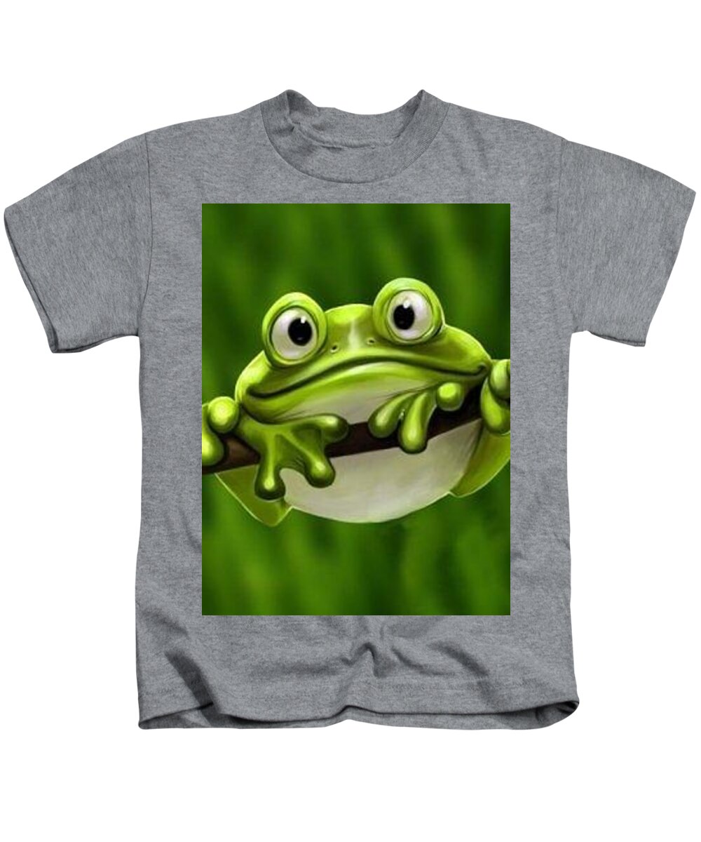 Frog Kids T-Shirt featuring the photograph Frog #2 by Jackie Russo