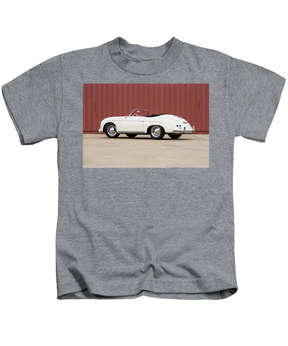 Porsche 356a Kids T-Shirt featuring the photograph Porsche 356A #2 by Jackie Russo