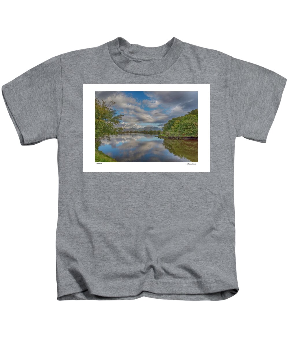 Wales Kids T-Shirt featuring the photograph Snowdonia #2 by R Thomas Berner