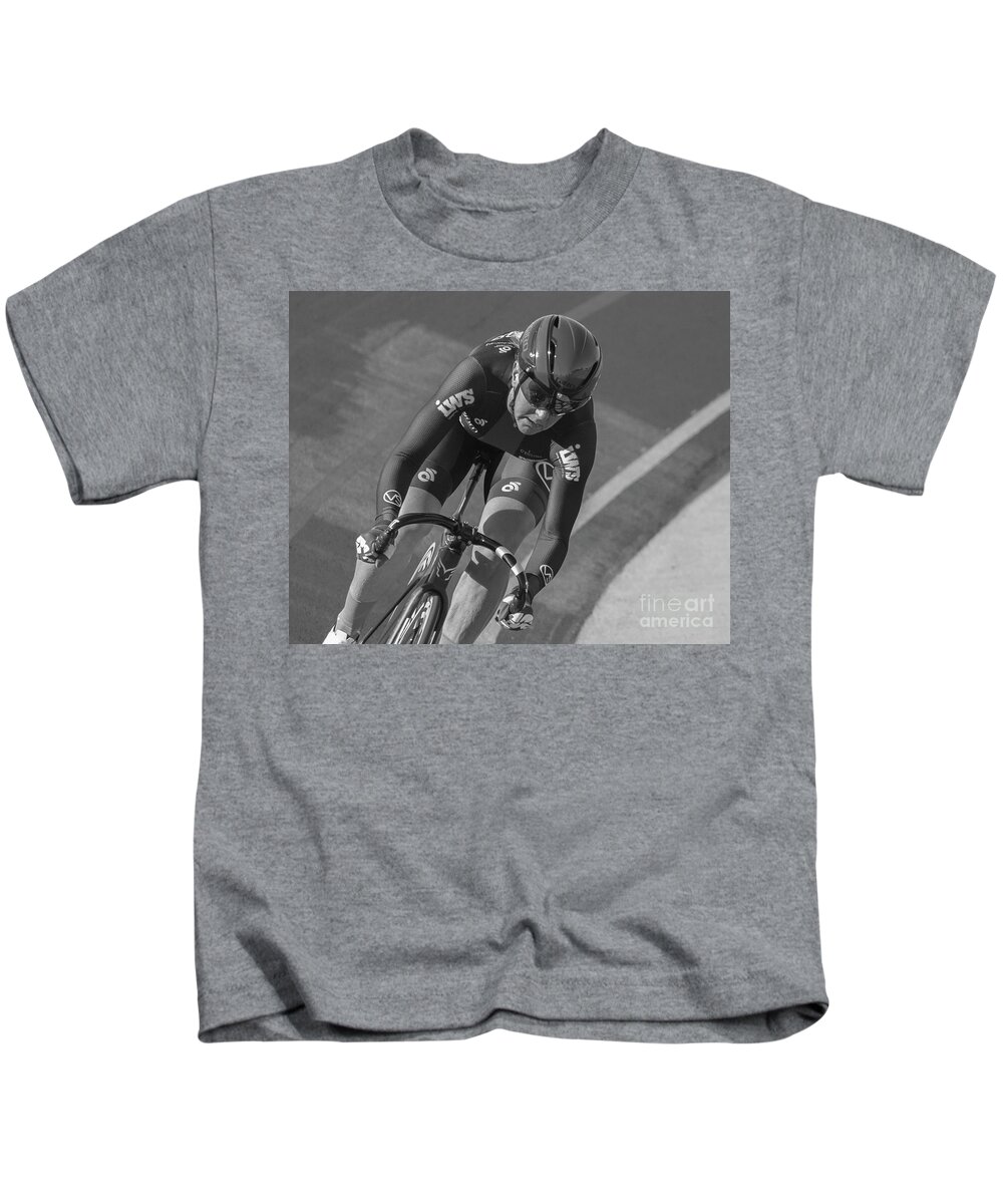 San Diego Kids T-Shirt featuring the photograph 200 Meter TT by Dusty Wynne
