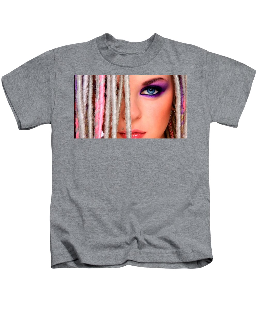 Face Kids T-Shirt featuring the photograph Face #21 by Jackie Russo