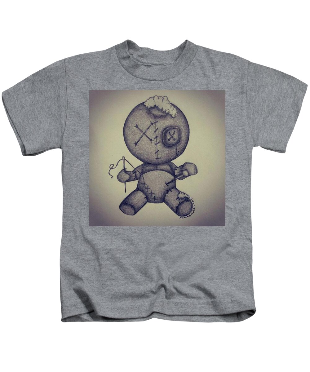 Doodle Kids T-Shirt featuring the photograph #sketch #doodle #draw #art #22 by Lee Lee Luv