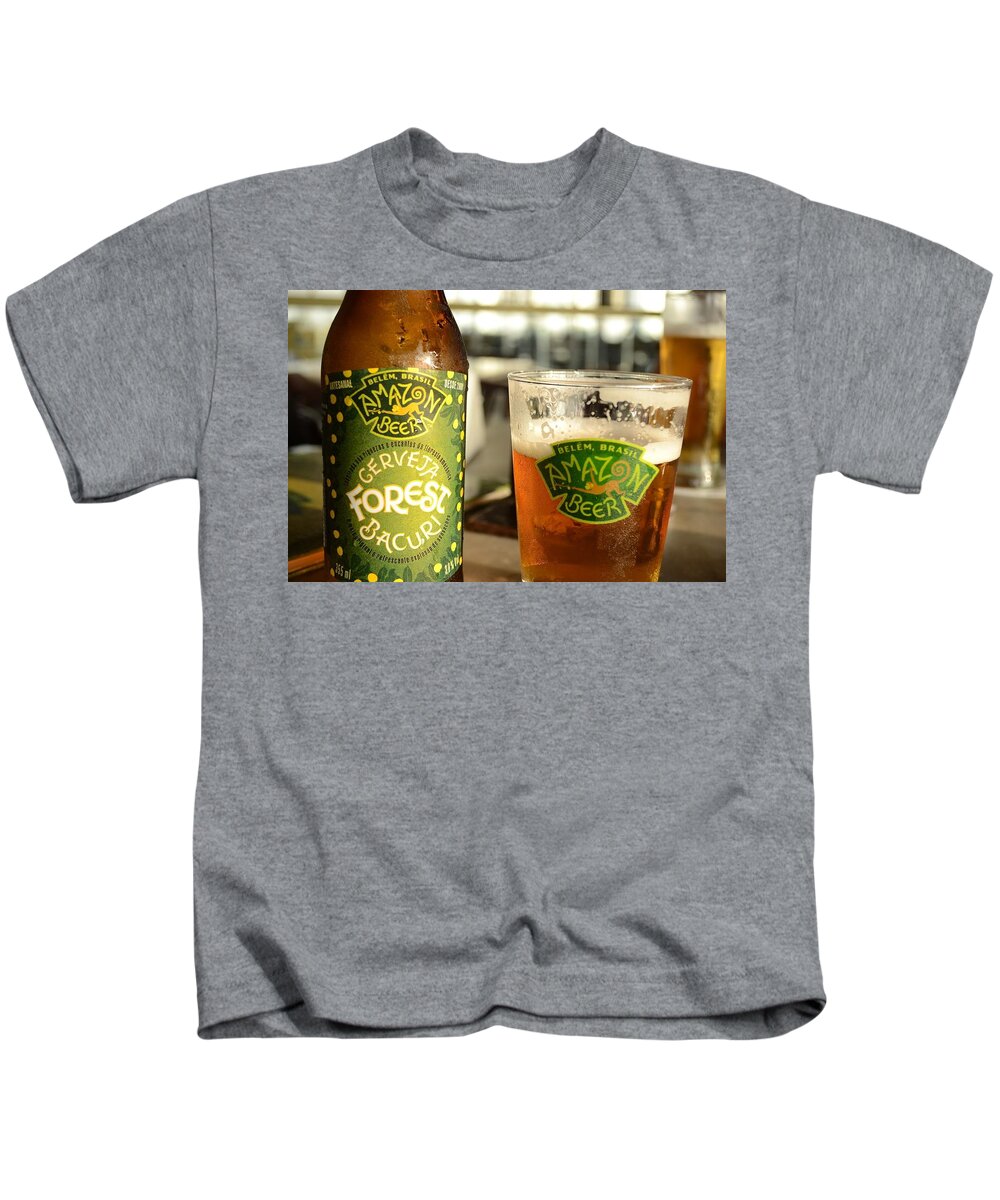 Beer Kids T-Shirt featuring the photograph Beer #3 by Jackie Russo