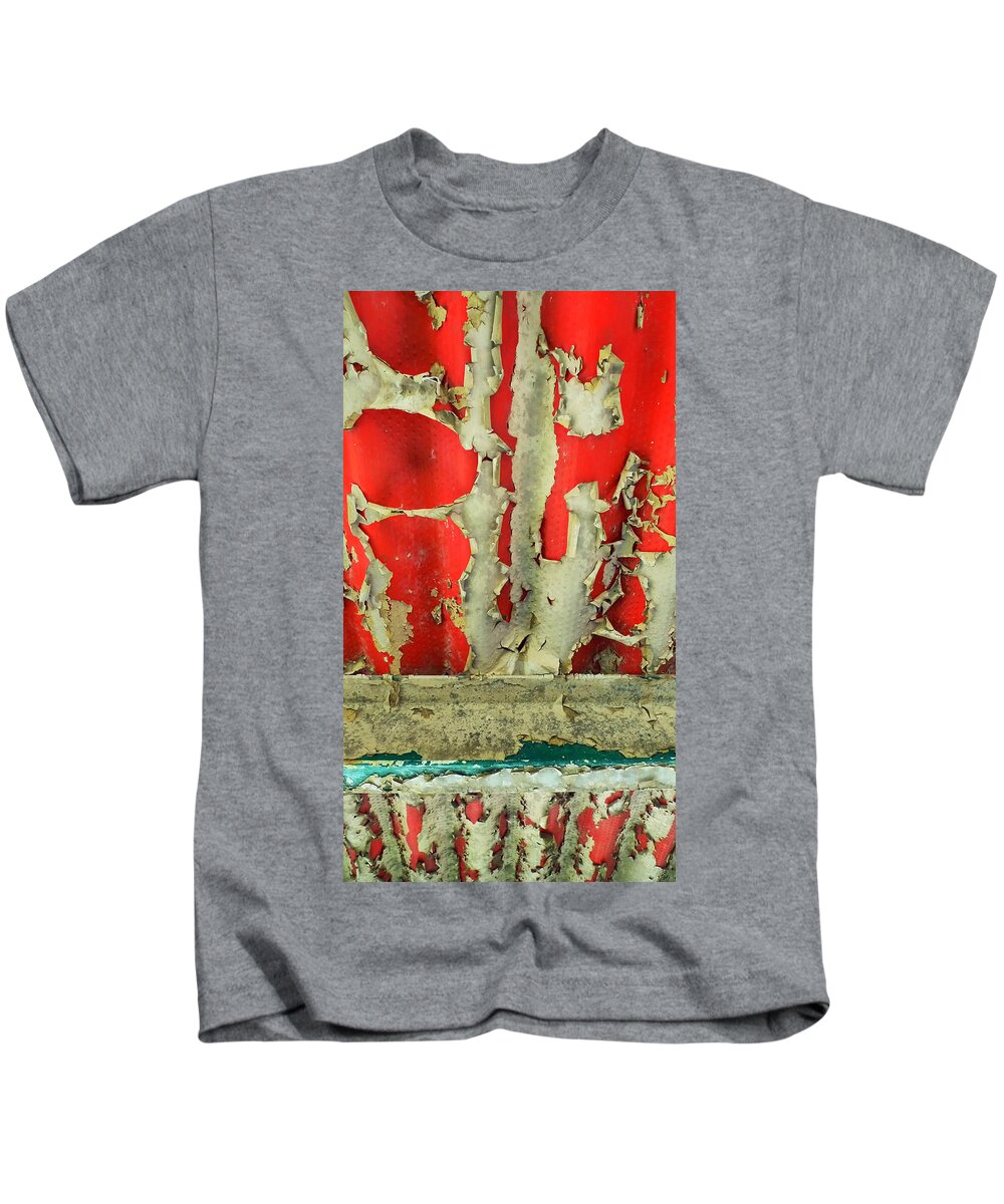 Abstract Kids T-Shirt featuring the photograph 377 at 41 Series 3 by Skip Hunt
