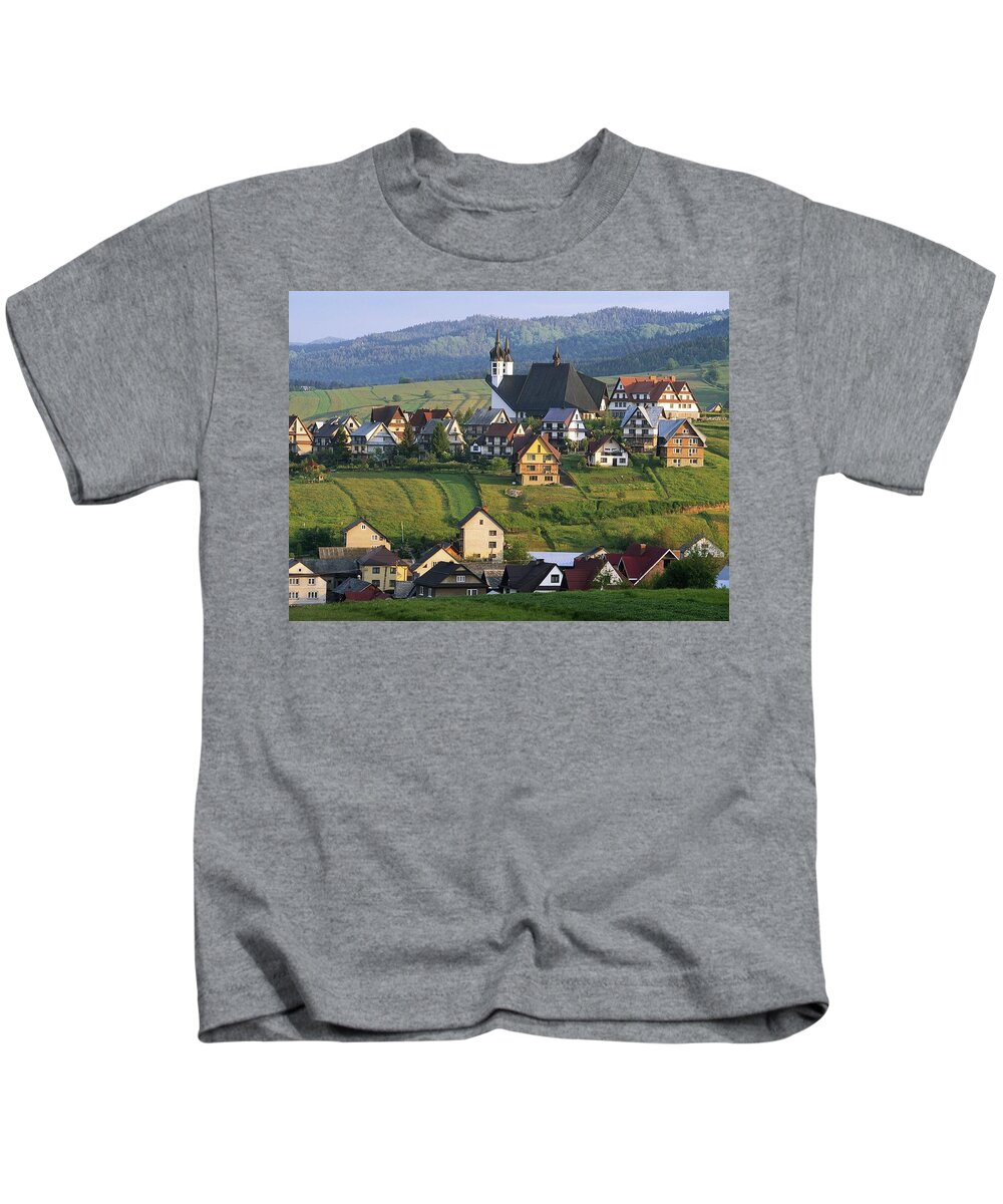 Village Kids T-Shirt featuring the photograph Village #6 by Jackie Russo
