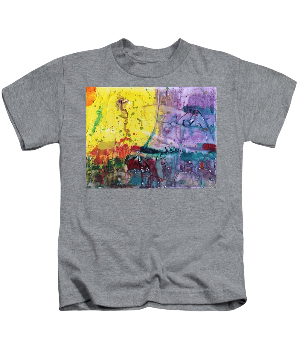 Architect Kids T-Shirt featuring the painting Architect by Phil Strang