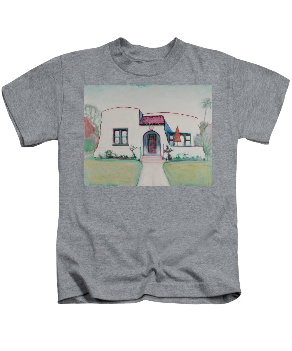 So Cal Track Home Kids T-Shirt featuring the painting Arden by John Reynolds