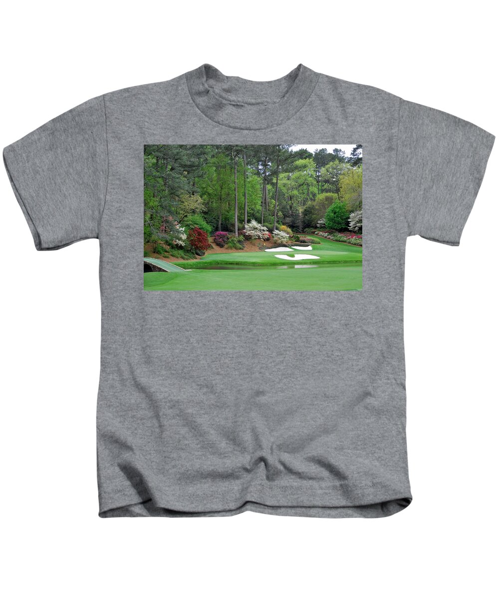 Augusta National The Masters 12th Hole Golf Best Course Kids T-Shirt by  Peter Nowell - Pixels
