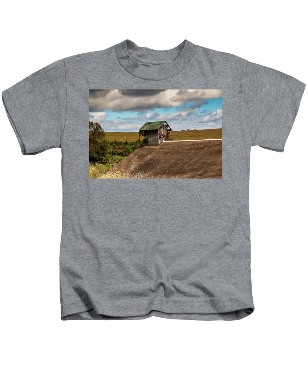 Autumn Kids T-Shirt featuring the photograph Autumn Landscape by Barry Wills