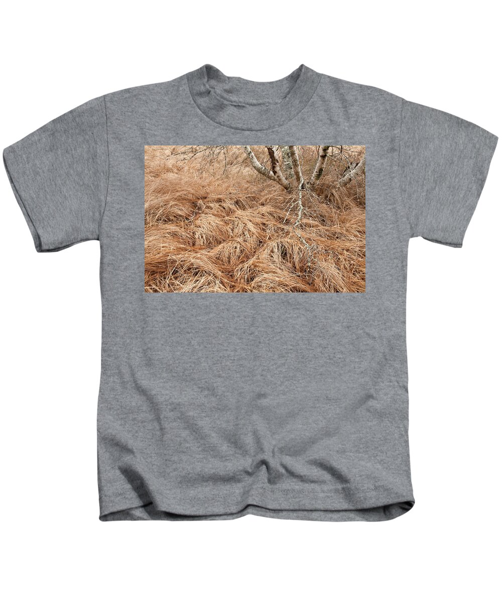 Autumn Kids T-Shirt featuring the photograph Autumn Meadow Details #2 by Irwin Barrett