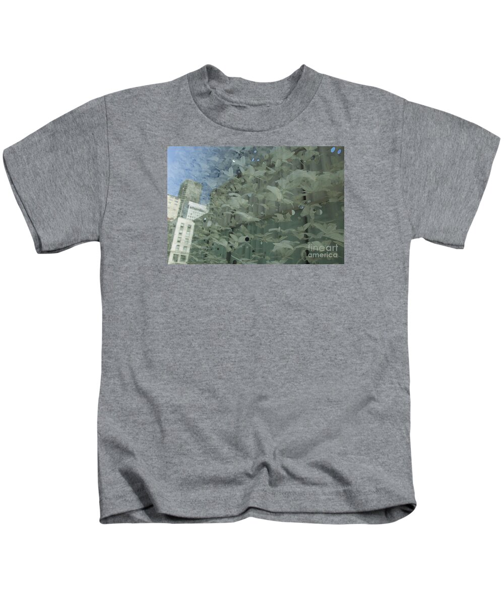 San Francisco Kids T-Shirt featuring the photograph Bay City Reflections by Jeanette French