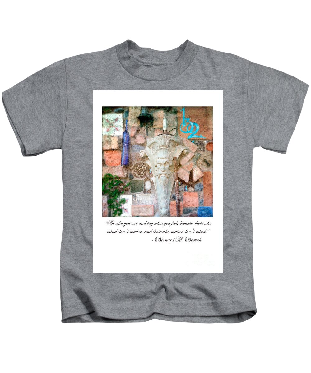 Mosaic Kids T-Shirt featuring the photograph 120 Fxq by Charlene Mitchell