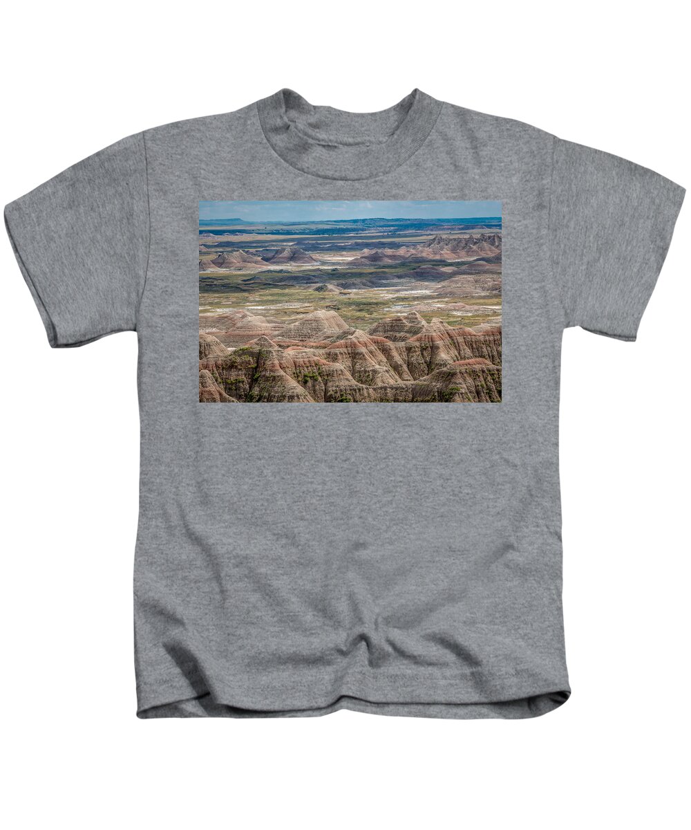Beautiful Kids T-Shirt featuring the photograph Beautiful Badlands by Susie Weaver
