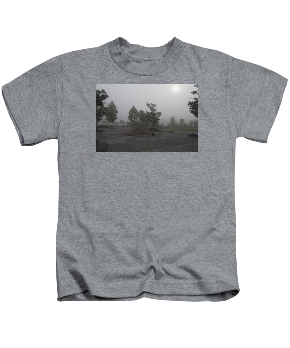 Morning Kids T-Shirt featuring the photograph Beginning Of The Day by Masami Iida
